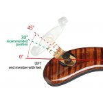 VLM Augustin Diamond - Violin 1/2 - 1/4 Light Shoulder Rest